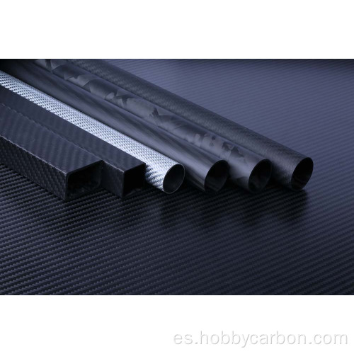 tubo redondo de fibra de carbono para estructura de plataforma